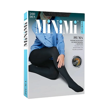 MINIMI Колготки Grigio Melange 3 / PIUMA 260