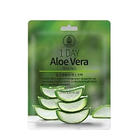 MED:B Маска тканевая с экстрактом алоэ вера / Med B 1 Day Aloe Vera Mask Pack 27 мл, фото 1