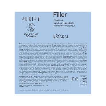 KAARAL Маска для придания плотности волосам / PURIFY FILLER MASK 500 мл