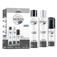 Набор для волос Система 2 (шампунь очищающий 300 мл, кондиционер увлажняющий 300 мл, маска питательная 100 мл), NIOXIN