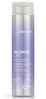 JOICO Шампунь фиолетовый для холодных ярких оттенков блонда / Blonde Life Violet Shampoo 300 мл, фото 1