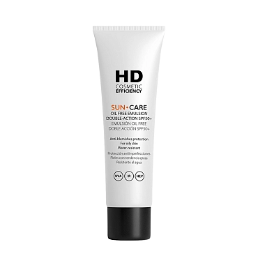 HD COSMETIC EFFICIENCY Эмульсия солнцезащитная SPF50+ / Sun·care oil free emulsion double-action 50 мл