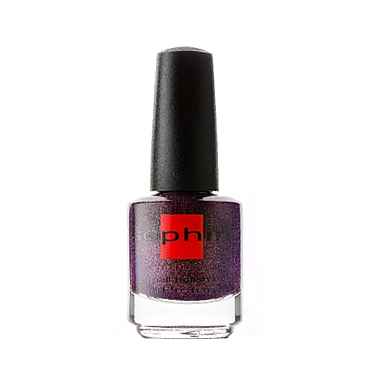 SOPHIN 0280 лак для ногтей, фиолетовый с содержанием большого количества золотистого и малинового шиммера / Sand Effec 12 мл