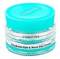 Крем-пробиотик дневной для кожи век и шеи СПФ8 / Probiotic Day Cream for Eye & Neck UNSTRESS 30 мл, CHRISTINA