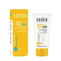 SOSKIN Крем солнцезащитный питательный SPF 50 / Low-Tox® Sun Cream Very high Protection 50 мл, фото 2