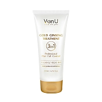VON-U Уход для волос с экстрактом золотого женьшеня / Ginseng Gold Treatment 200 мл, фото 1