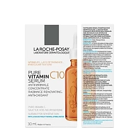 LA ROCHE POSAY Сыворотка антиоксидантная для лица / VITAMIN C 30 мл, фото 5