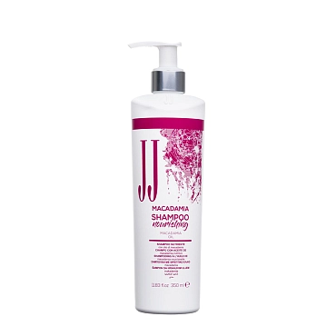 JJ Шампунь питательный с маслом макадамии / JJ HAIR MACADAMIA SHAMPOO 350 мл