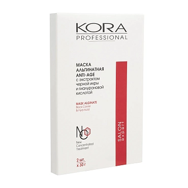 KORA Маска альгинатная anti-age / Kora Professional 2*30 гр