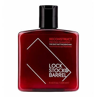 LOCK STOCK BARREL Шампунь укрепляющий с протеином для тонких волос Реконстракт шампунь 250 мл