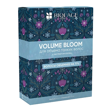 BIOLAGE Набор для тонких волос (шампунь 250 мл + кондиционер 200 мл) VOLUME BLOOM