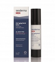 Лосьон антивозрастной мужской для лица / MEN Facial anti-aging lotion 50 мл, SESDERMA