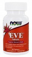 Добавка биологически активная к пище Ева / EVE WOMEN'S MULTI VIT 90 капсул, NOW FOODS