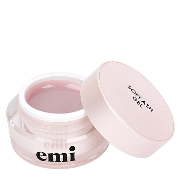 E.MI Гель для моделирования ногтей, розово-бежевый / Soft Ash Pink Gel 15 гр