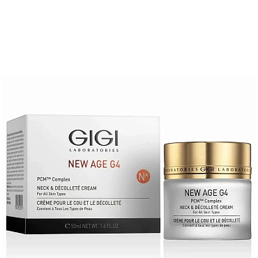 GIGI Крем укрепляющий для шеи и декольте / Neck cream New Age G4 50 мл