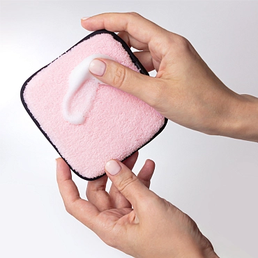 LIMONI Пэд очищающий для умывания, розовый / Сleansing Wash Pad Pink