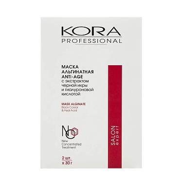 KORA Маска альгинатная anti-age / Kora Professional 2*30 гр