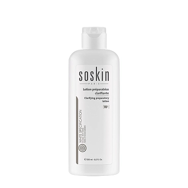 SOSKIN Лосьон для ровного цвета и сияния / W+ Clarifying  preparatory lotion 250 мл