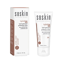 SOSKIN Крем увлажняющий, питательный для сухой кожи / R+ Hydrawear Cream Rich moisturising protective care 60 мл, фото 2