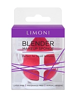 LIMONI Спонж для макияжа в наборе с корзинкой / Blender Makeup Sponge Red, фото 4