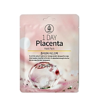 MED:B Маска тканевая с экстрактом фитоплаценты / Med B 1 Day Placenta Mask Pack 27 мл, фото 1