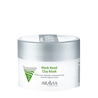 ARAVIA Маска для глубокого очищения лица против черных точек / Black Head Clay Mask 150 мл, фото 1