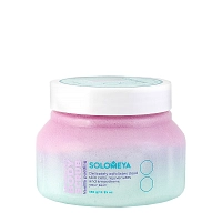 Скраб солевой для тела Ванильный пудинг / Unicorn salt body scrub Vanilla pudding 320 гр, SOLOMEYA