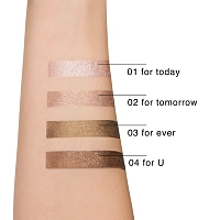 LARTE DEL BELLO Тени жидкие устойчивые, тон 02 / Longlasting Eyeshadow for tomorrow 6 мл, фото 4