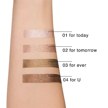 LARTE DEL BELLO Тени жидкие устойчивые, тон 02 / Longlasting Eyeshadow for tomorrow 6 мл