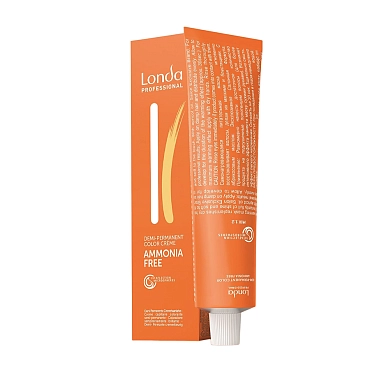 LONDA PROFESSIONAL 6/75 краска для волос (интенсивное тонирование), темный блонд коричнево-красный / AMMONIA-FREE 60 мл