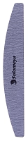SOLOMEYA Пилка для ногтей 100/180 Арка / Halfmoon zebra file with logo, фото 1