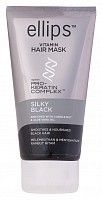 Маска с кератиновым комплексом для темных волос / Pro-Keratin Silky Black 120 г, ELLIPS