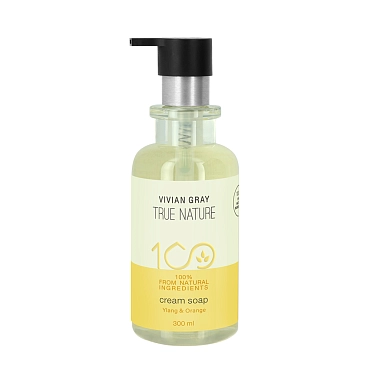 VIVIAN GRAY Крем-мыло, иланг-иланг и апельсин / Vivian Gray True Nature Cream Soap Ylang & Orange 300 мл