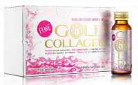 Коллаген жидкий питьевой / Pure Gold Collagen 10*50 мл, GOLD COLLAGEN