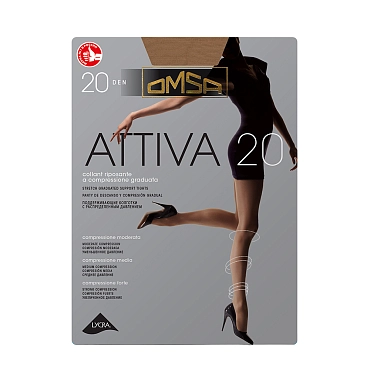 OMSA Колготки Natural 2 / Attiva 20