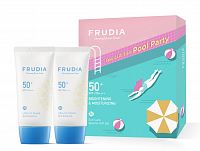 Набор солнцезащитных средств SPF50+/PA++++ (крем-эссенция 2*50 мл), FRUDIA