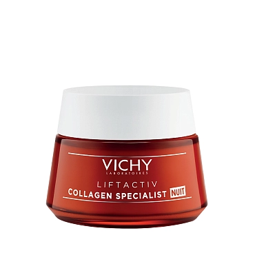 VICHY Крем ночной для восстановления кожи / Liftactiv Collagen Specialist 50 мл