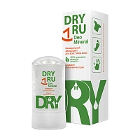 DRY RU Дезодорант минеральный для всех типов кожи / Dry Ru Deo Mineral 60 гр, фото 2