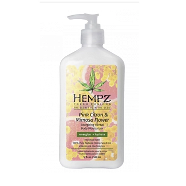 HEMPZ Молочко для тела увлажняющее Розовый Лимон и Мимоза / Pink Citron & Mimosa Flower Herbal Body Moisturizer 500 мл