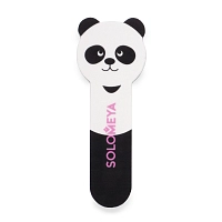 Полировщик для натуральных и искусственных ногтей Маленькая панда, 400/3000 / Llittle Panda Shiner Bear 3, SOLOMEYA