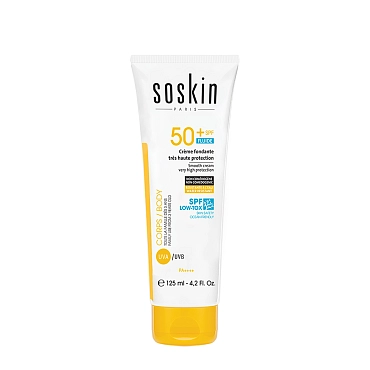 SOSKIN Флюид солнцезащитный SPF 50 / Low-Tox® Smooth Cream Very high Protection 125 мл