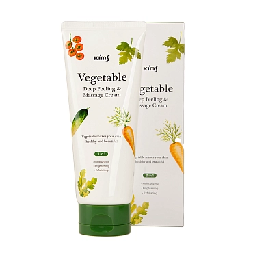 KIMS Крем овощной для лица / Kims Vegetable Deep Peeling & Massage Cream 200 мл