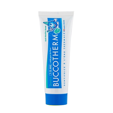 BUCCOTHERM Паста зубная для детей 7 - 12 лет, вкус мята с термальной родниковой водой / BUCCOTHERM 50 мл