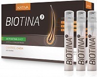 Концентрат против выпадения волос, в ампулах / BIOTINA 3*4 мл, KATIVA