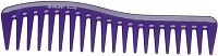 Гребень волна фиолетовый 18 см, DEWAL BEAUTY
