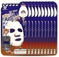 Маска тканевая с эпидермальным фактором роста для лица / EGF Deep Power Ringer Mask Pack 10 шт, ELIZAVECCA