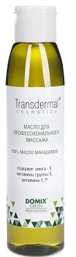 DOMIX Масло макадамии, без отдушек / TRANSDERMAL COSMETICS 136 мл