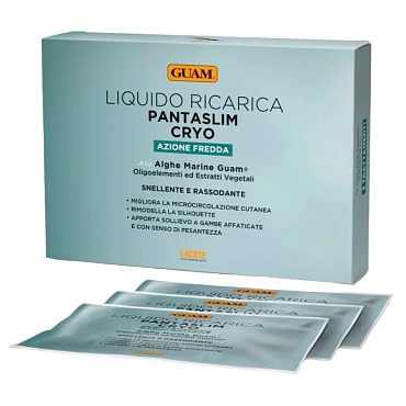 GUAM Жидкость для пропитки штанов для криотерапии / CRYO 3*100 мл