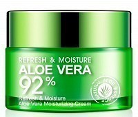 Крем-гель освежающий и увлажняющий для лица и шеи / Aloe Vera 50 г, BIOAQUA