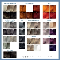 BOUTICLE 9.76 краска для волос, блондин коричнево-фиолетовый / Atelier Color Integrative 80 мл, фото 3